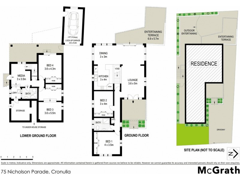 75 Nicholson Parade, Cronulla NSW 2230 Floorplan