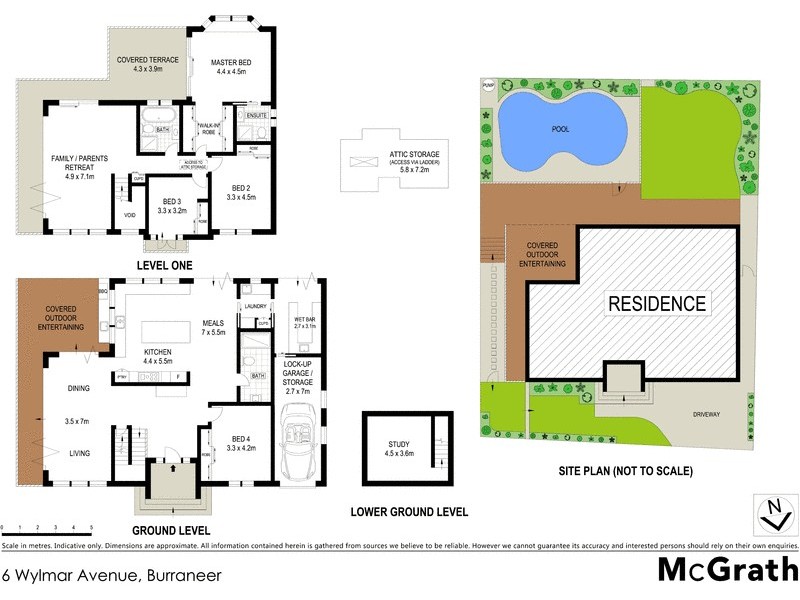 6 Wylmar Avenue, Burraneer NSW 2230 Floorplan