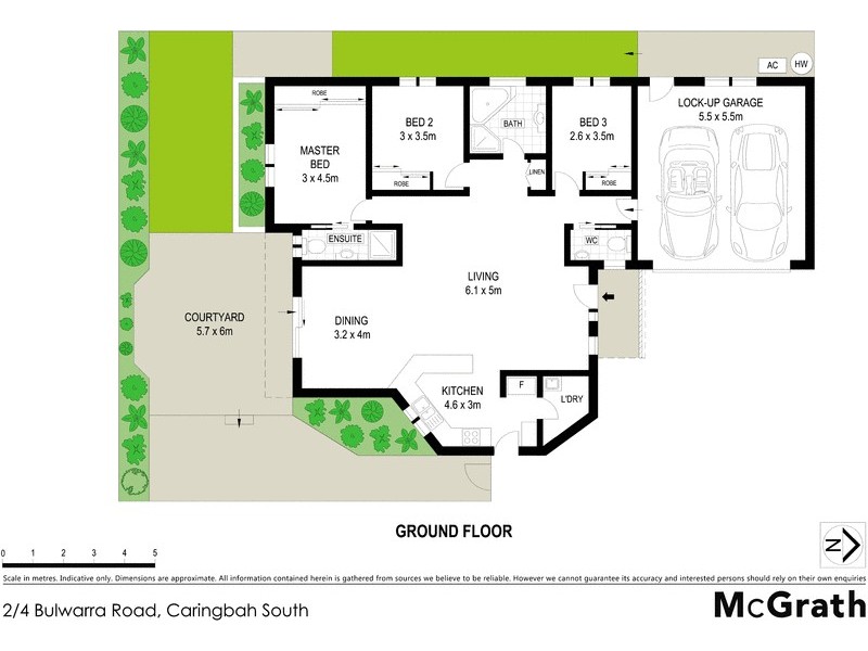 2/4 Bulwarra Road, Caringbah South NSW 2229 Floorplan
