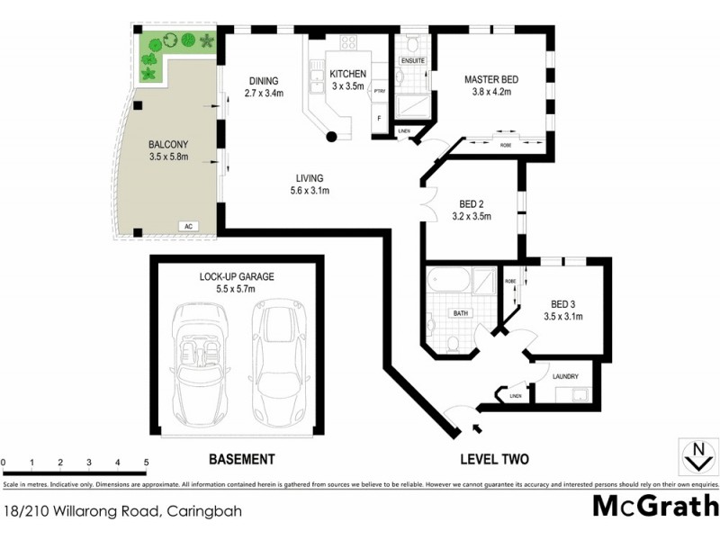 18/210 Willarong Road, Caringbah NSW 2229 Floorplan