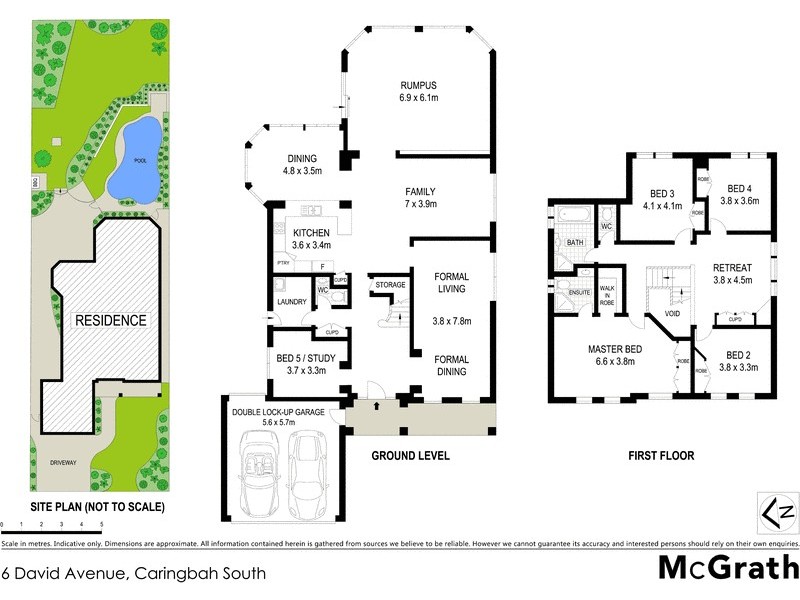 6 David Avenue, Caringbah South NSW 2229 Floorplan