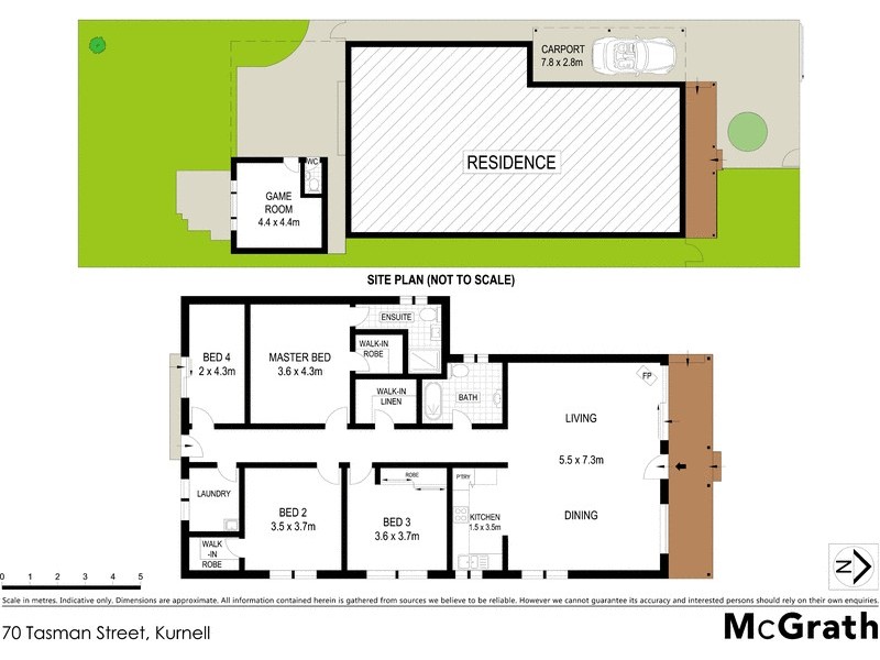 70 Tasman Street, Kurnell NSW 2231 Floorplan