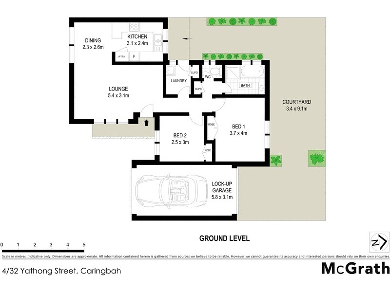 4/32 Yathong Road, Caringbah NSW 2229 Floorplan