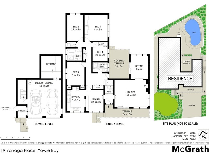 19 Yarraga Place, Yowie Bay NSW 2228 Floorplan