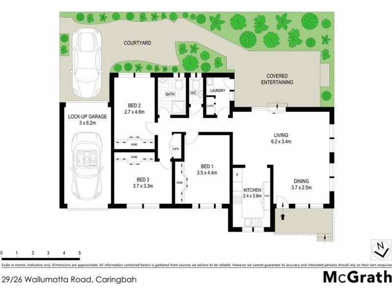 29/26 Wallumatta Road, Caringbah NSW 2229 Floorplan