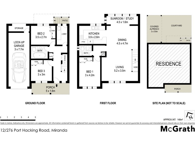 12/276 Port Hacking Road, Miranda NSW 2228 Floorplan