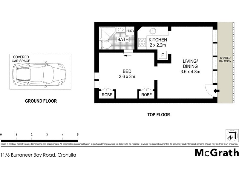 11/6 Burraneer Bay Road, Cronulla NSW 2230 Floorplan