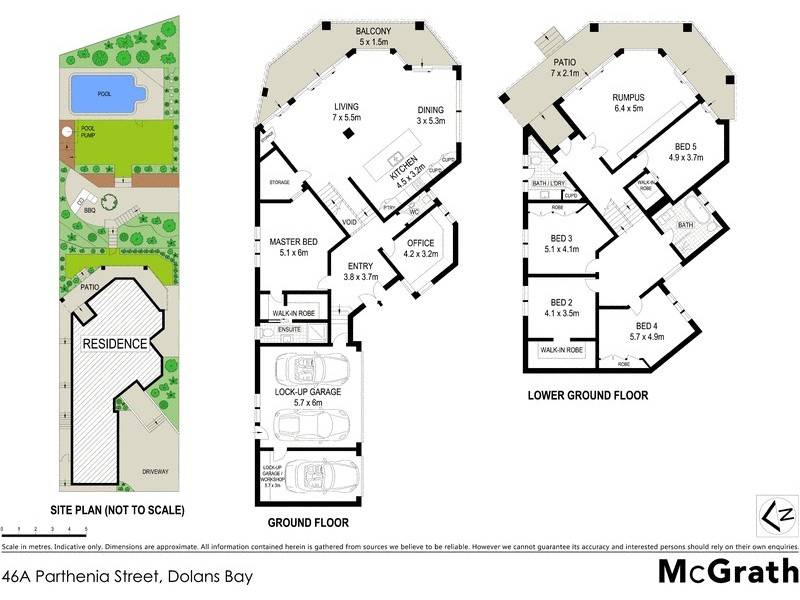 46A Parthenia Street, Dolans Bay NSW 2229 Floorplan