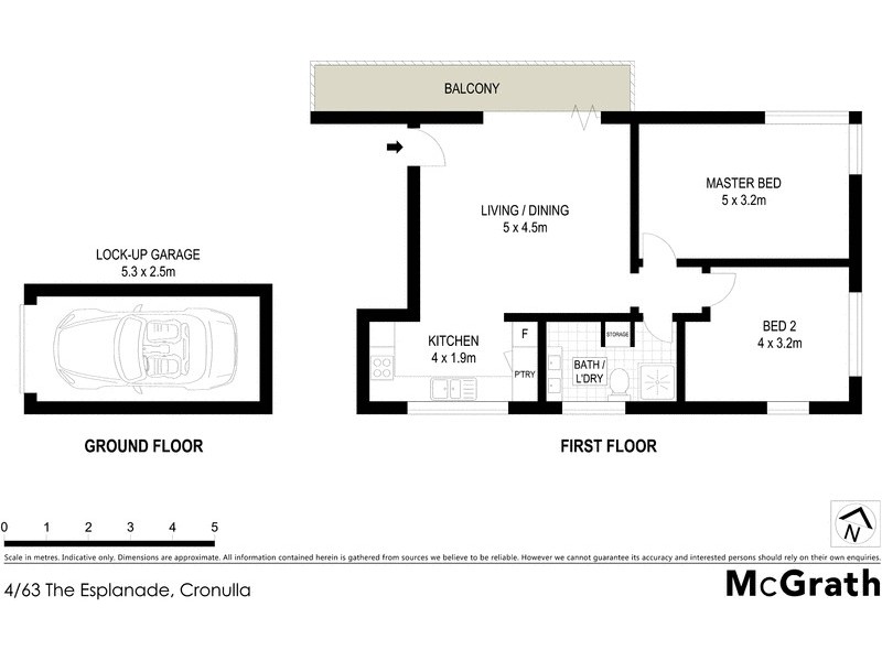 4/63 The Esplanade, Cronulla NSW 2230 Floorplan