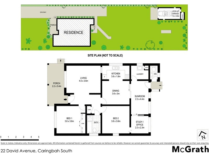 22 David Avenue, Caringbah South NSW 2229 Floorplan