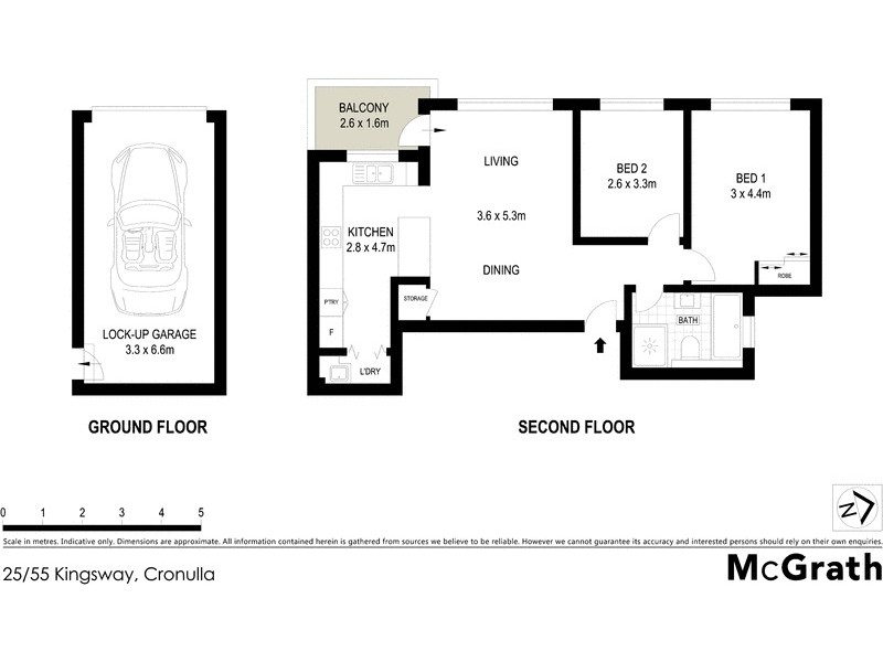 25/55 Kingsway, Cronulla NSW 2230 Floorplan