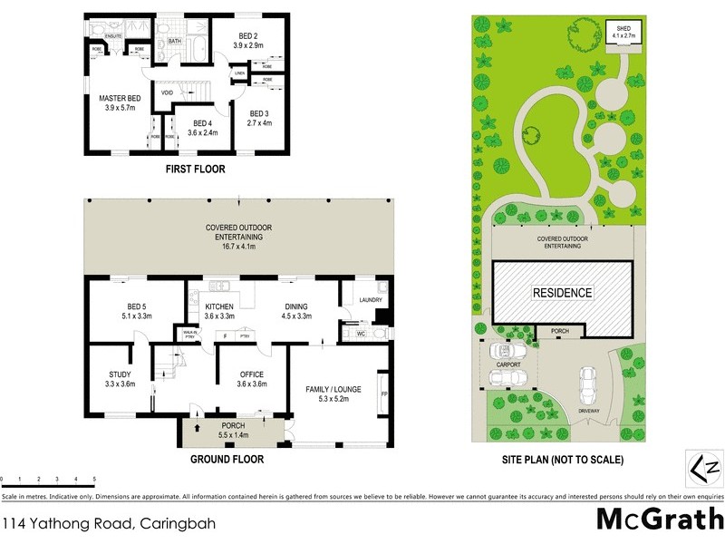 114 Yathong Road, Caringbah NSW 2229 Floorplan