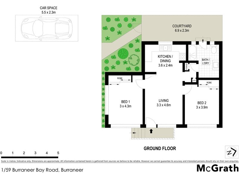 1/59 Burraneer Bay Road, Burraneer NSW 2230 Floorplan