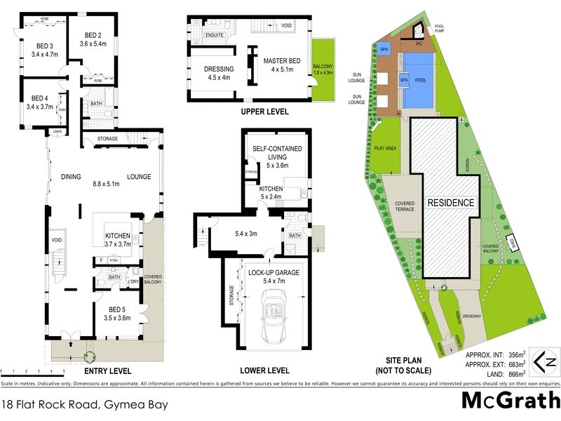 18 Flat Rock Road, Gymea Bay NSW 2227 Floorplan