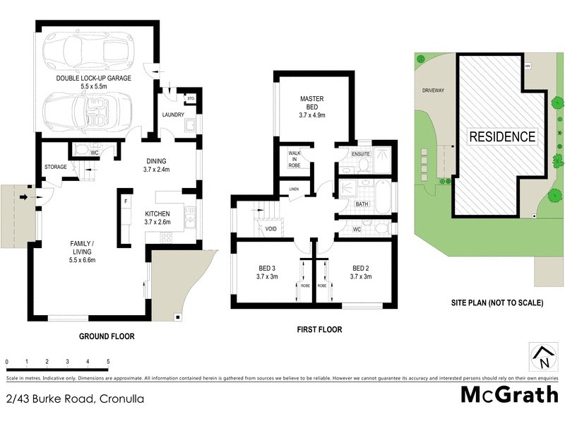 2/43 Burke Road, Cronulla NSW 2230 Floorplan