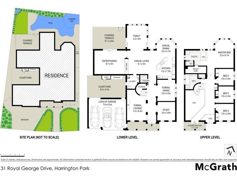 31 Royal George Drive, Harrington Park NSW 2567 Floorplan
