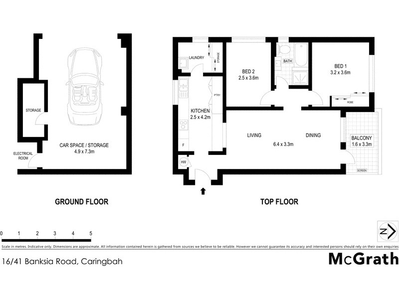 16/41 Banksia Road, Caringbah NSW 2229 Floorplan