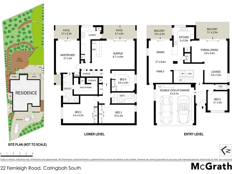 22 Fernleigh Road, Caringbah South NSW 2229 Floorplan