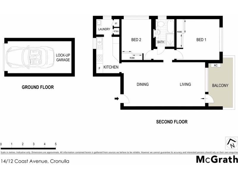 14/12 Coast Avenue, Cronulla NSW 2230 Floorplan