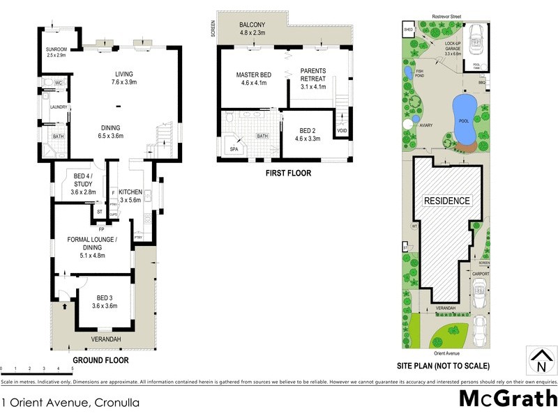 1 Orient Avenue, Cronulla NSW 2230 Floorplan