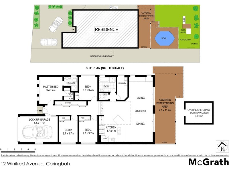 12 Winifred Avenue, Caringbah NSW 2229 Floorplan