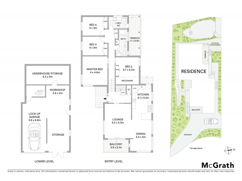 3 Yarraga Place, Yowie Bay NSW 2228 Floorplan
