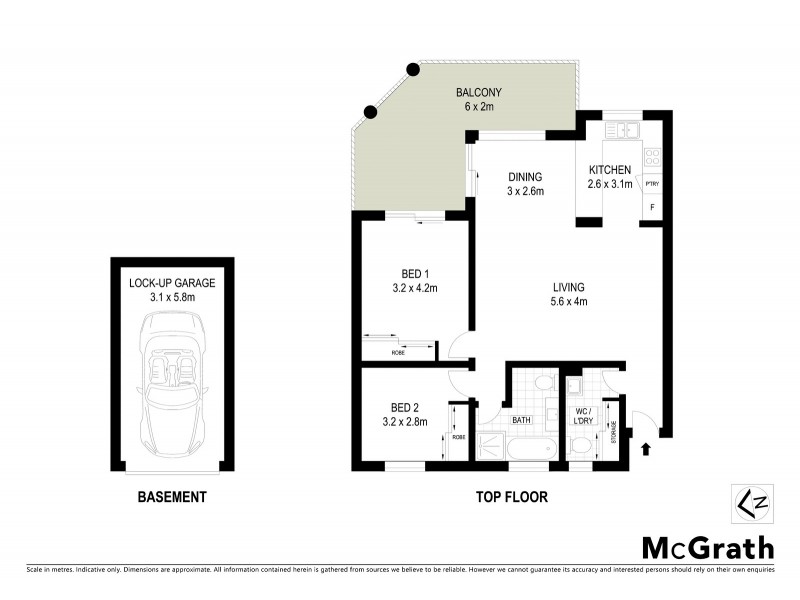 20/19 Marlo Road, Cronulla NSW 2230 Floorplan