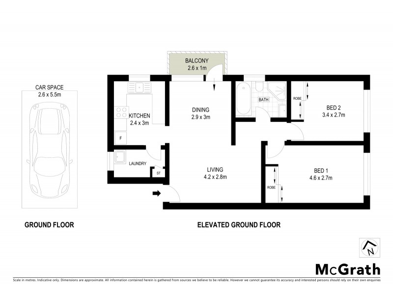 1/1 St Andrews Place, Cronulla NSW 2230 Floorplan