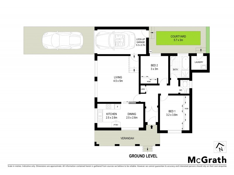 1/66 Alfred Street, Ramsgate Beach NSW 2217 Floorplan