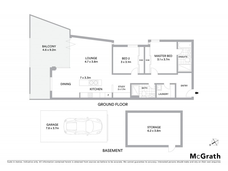 14/277 Kingsway, Caringbah NSW 2229 Floorplan