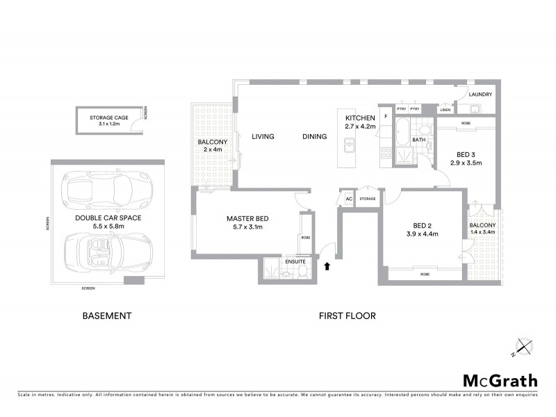 6/107 Gerrale Street, Cronulla NSW 2230 Floorplan