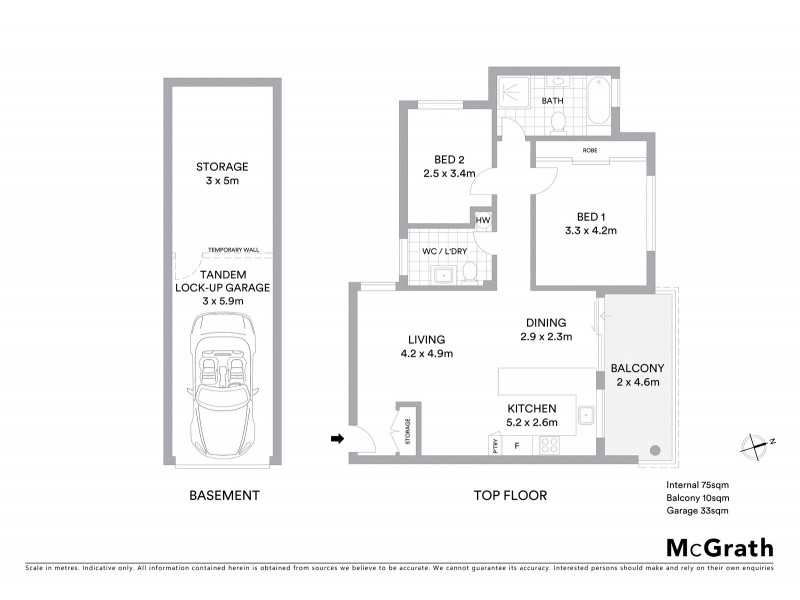 8/35 Judd Street, Cronulla NSW 2230 Floorplan