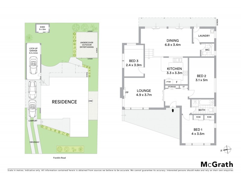 10 Franklin Road, Cronulla NSW 2230 Floorplan