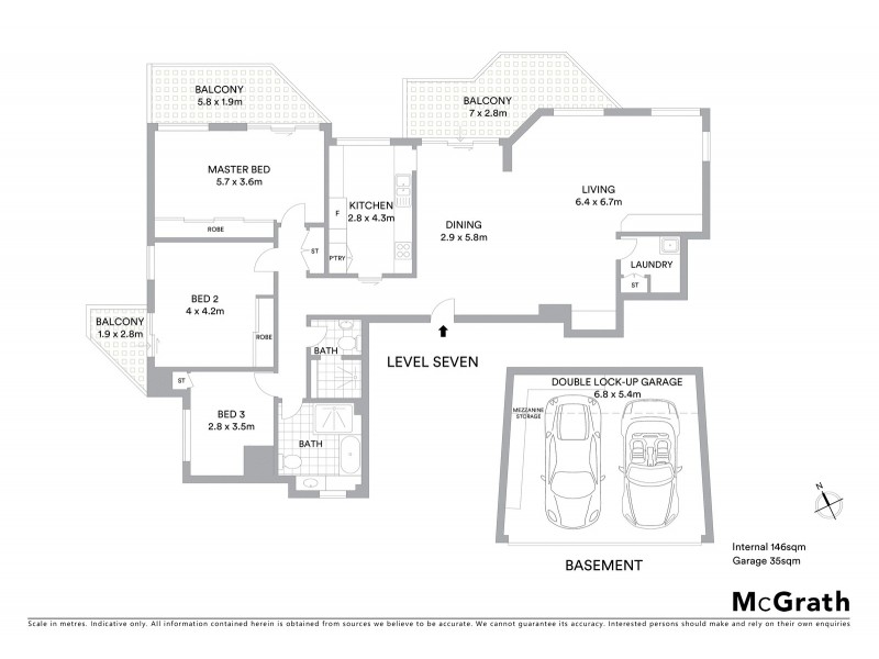 35/31 Gerrale Street, Cronulla NSW 2230 Floorplan