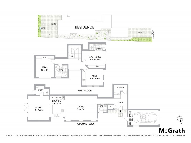 2/34 Dolans Road, Woolooware NSW 2230 Floorplan