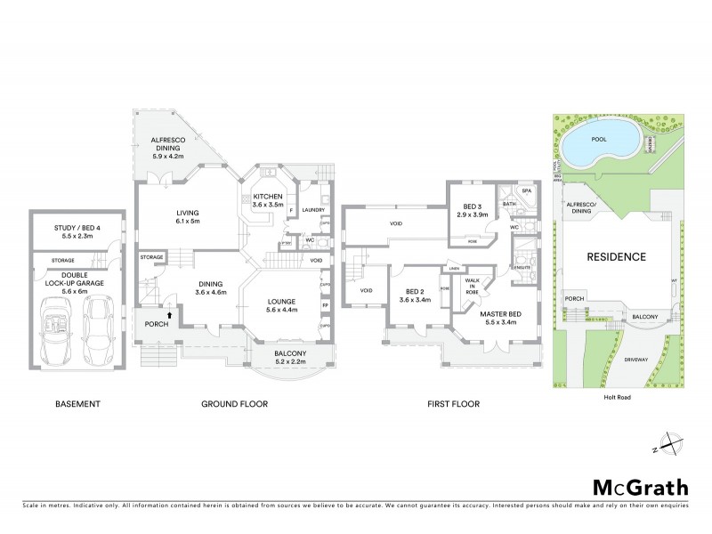 40 Holt Road, Taren Point NSW 2229 Floorplan