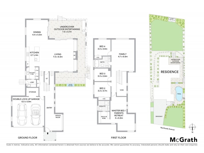 4 Northcote Avenue, Caringbah South NSW 2229 Floorplan