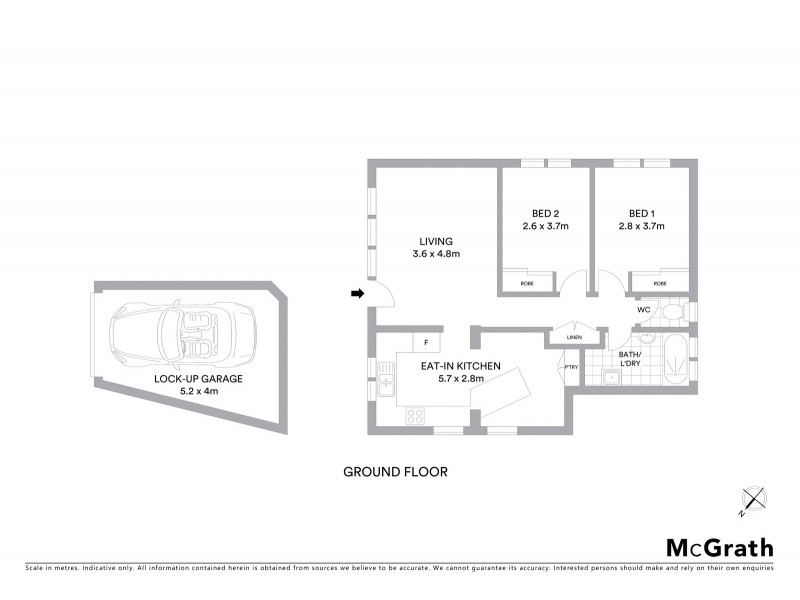 9/2 Croydon Street, Cronulla NSW 2230 Floorplan