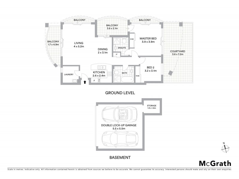 1/34 Hume Road, Cronulla NSW 2230 Floorplan