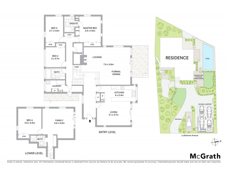 25 La Boheme Avenue, Caringbah South NSW 2229 Floorplan
