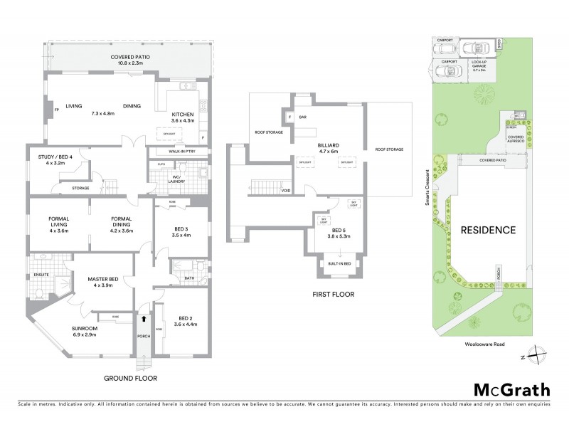 180 Woolooware Road, Burraneer NSW 2230 Floorplan