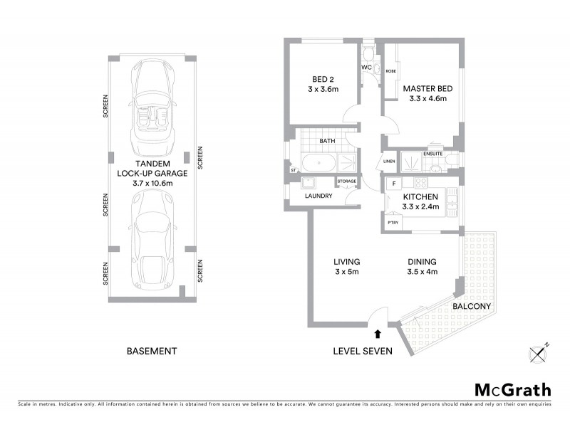 21/18 Arthur Avenue, Cronulla NSW 2230 Floorplan