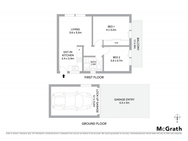 2/112 Elouera Road, Cronulla NSW 2230 Floorplan