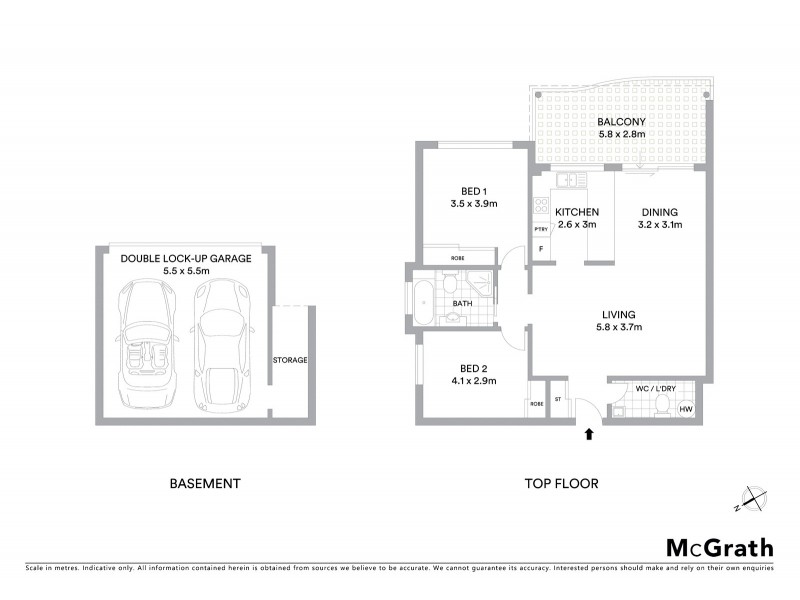 25/1 High Street, Caringbah NSW 2229 Floorplan