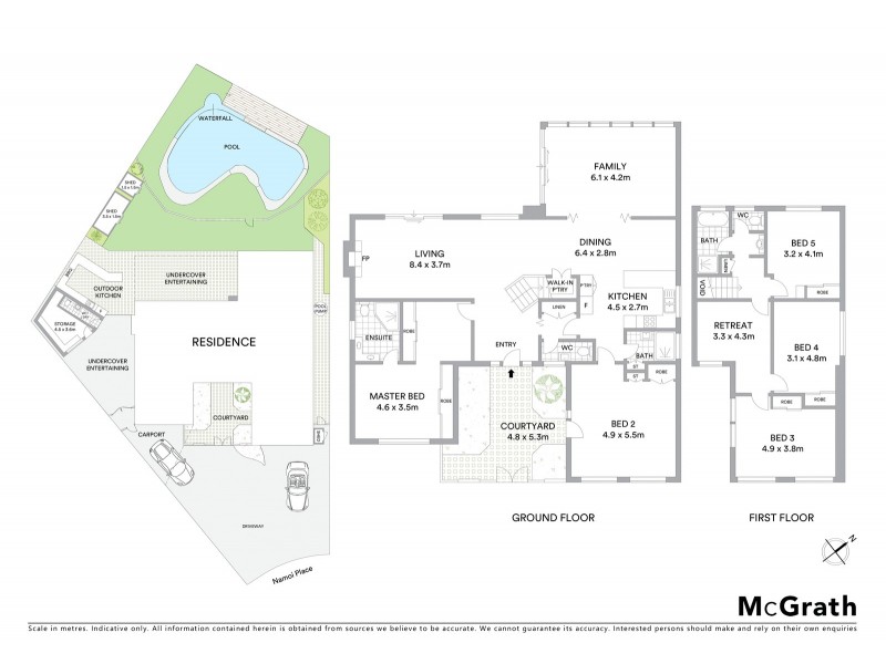 3 Namoi Place, Sylvania Waters NSW 2224 Floorplan