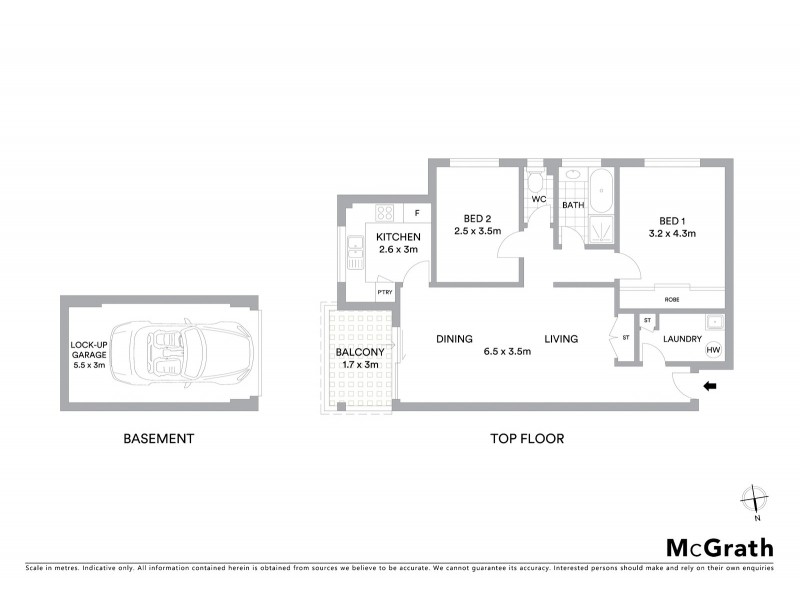 17/10 Gosport Street, Cronulla NSW 2230 Floorplan