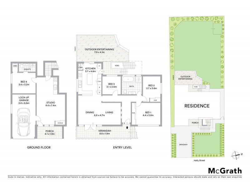 1A Holly Street, Caringbah South NSW 2229 Floorplan