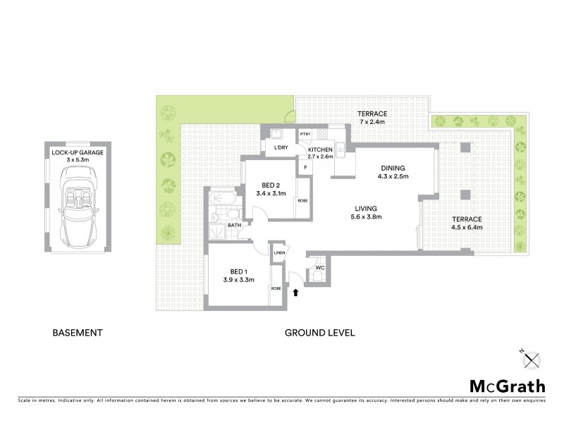 3/7 Searl Road, Cronulla NSW 2230 Floorplan