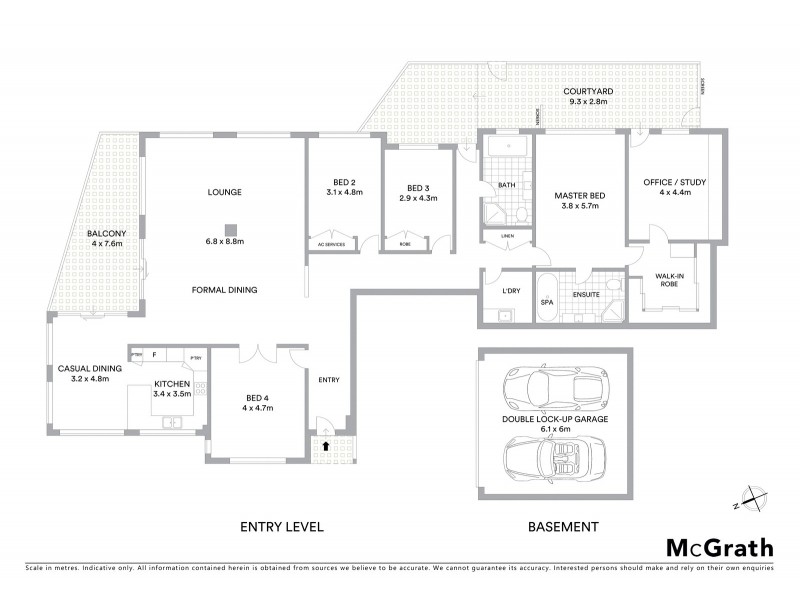 2/1-9 Tara Street, Sylvania NSW 2224 Floorplan