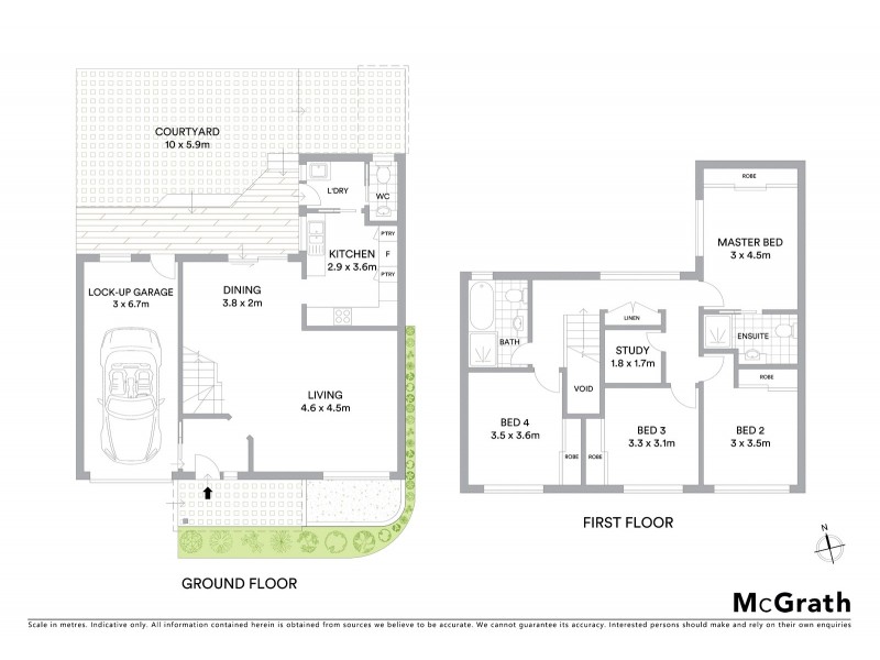 2/7 Berry Street, Cronulla NSW 2230 Floorplan